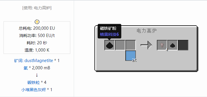 我的世界格雷科技社区版小堆粉合成表大全