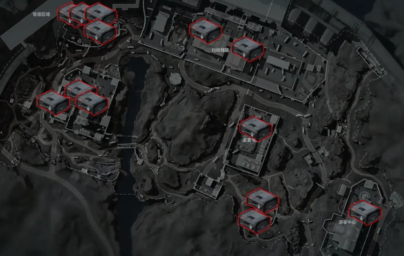 三角洲行动大坝渡鸦之眼刷新位置