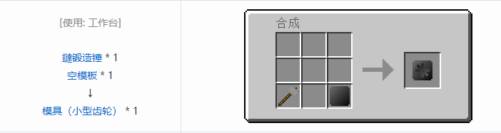 我的世界格雷科技社区版模头合成表大全