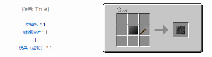 我的世界格雷科技社区版模头合成表大全