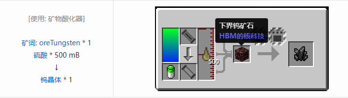 我的世界HBM的核科技模组材料合成表大全