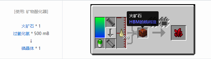 我的世界HBM的核科技模组材料合成表大全
