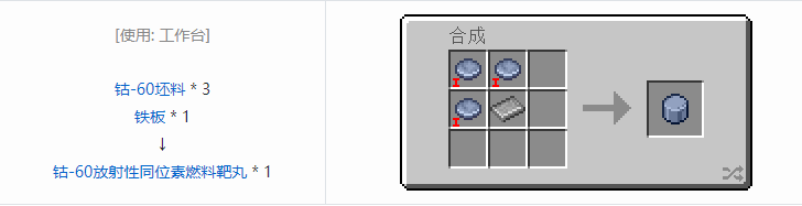 我的世界HBM的核科技模组零件和部件合成表大全