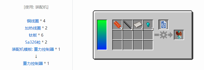 我的世界HBM的核科技模组零件和部件合成表大全