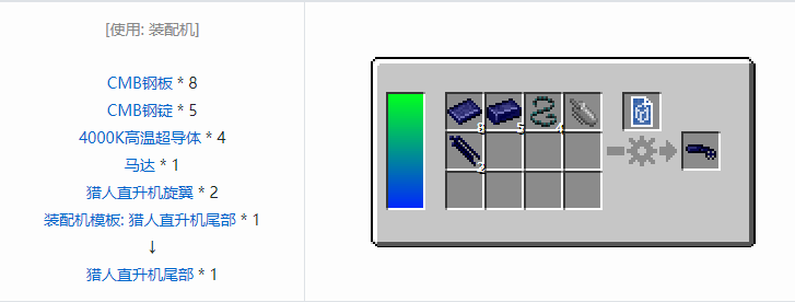 我的世界HBM的核科技模组零件和部件合成表大全