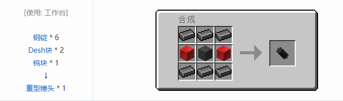 我的世界HBM的核科技模组零件和部件合成表大全