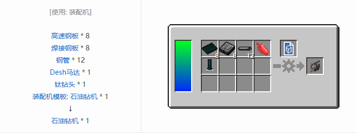 我的世界HBM的核科技模组功能性方块合成表大全