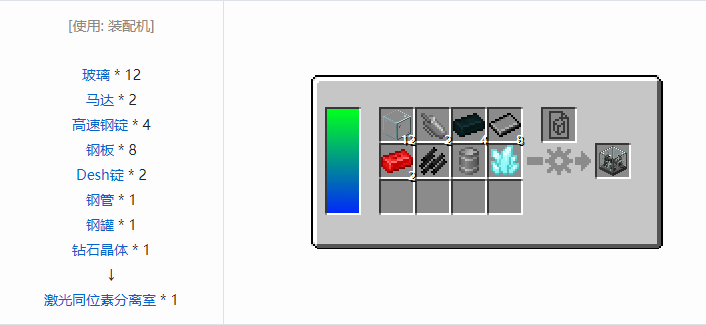 我的世界HBM的核科技模组功能性方块合成表大全
