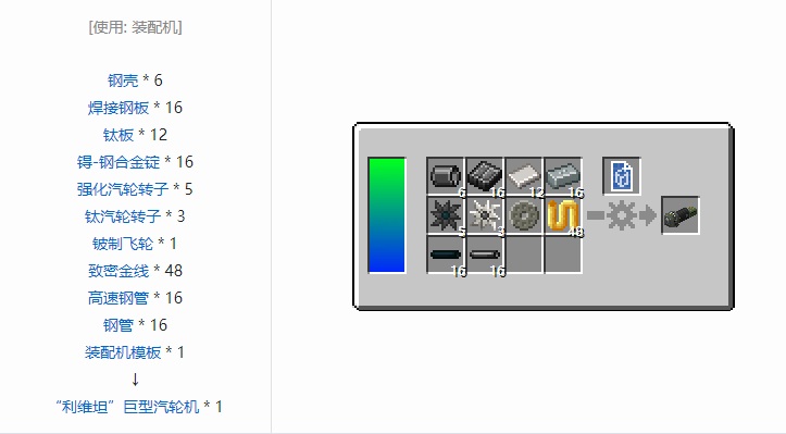 我的世界HBM的核科技模组功能性方块合成表大全