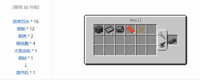 我的世界HBM的核科技模组功能性方块合成表大全