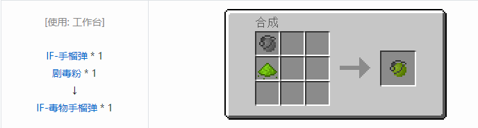 我的世界HBM的核科技模组投掷物合成表大全