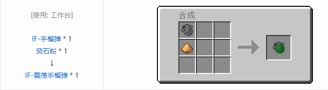 我的世界HBM的核科技模组投掷物合成表大全