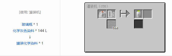 我的世界格雷科技6瓶装液体合成表大全