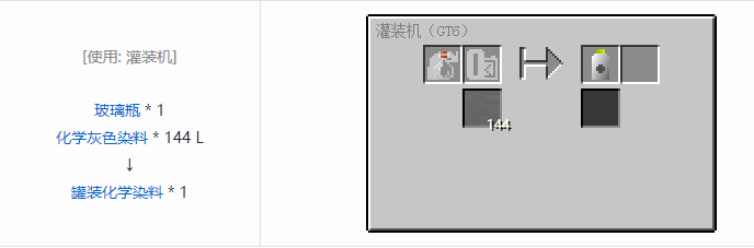 我的世界格雷科技6瓶装液体合成表大全