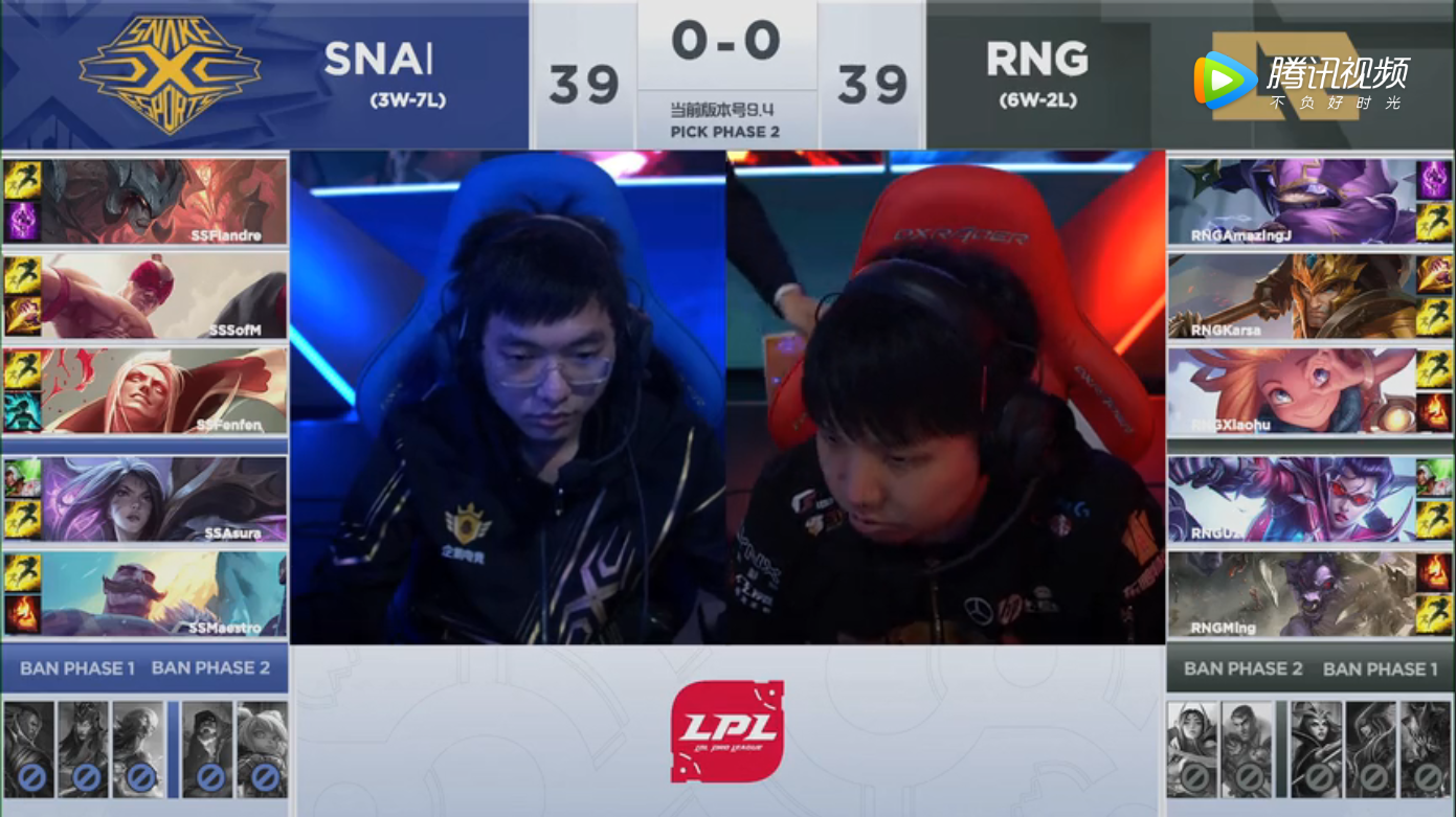 2019LPL春季赛常规赛3月10日RNG vs SS比赛视频回顾