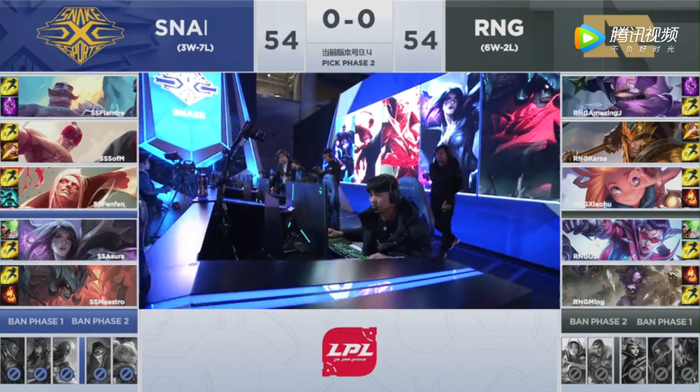 2019LPL春季赛常规赛3月10日RNG vs SS比赛视频回顾