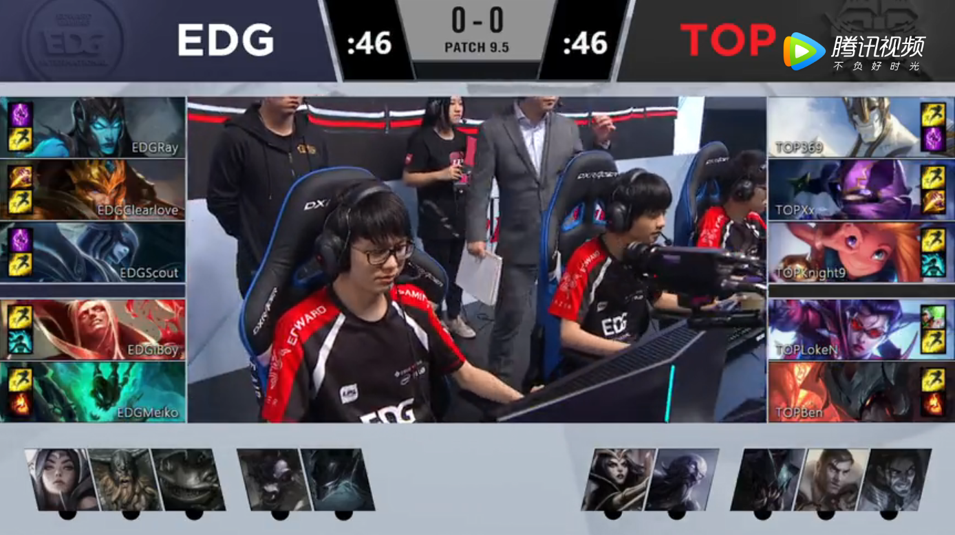 2019LPL春季赛常规赛3月23日EDG VS TOP比赛视频回顾