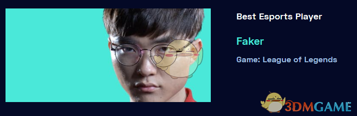 UZI入选TGA最佳电竞选手提名 英雄联盟游戏获11项奖项提名