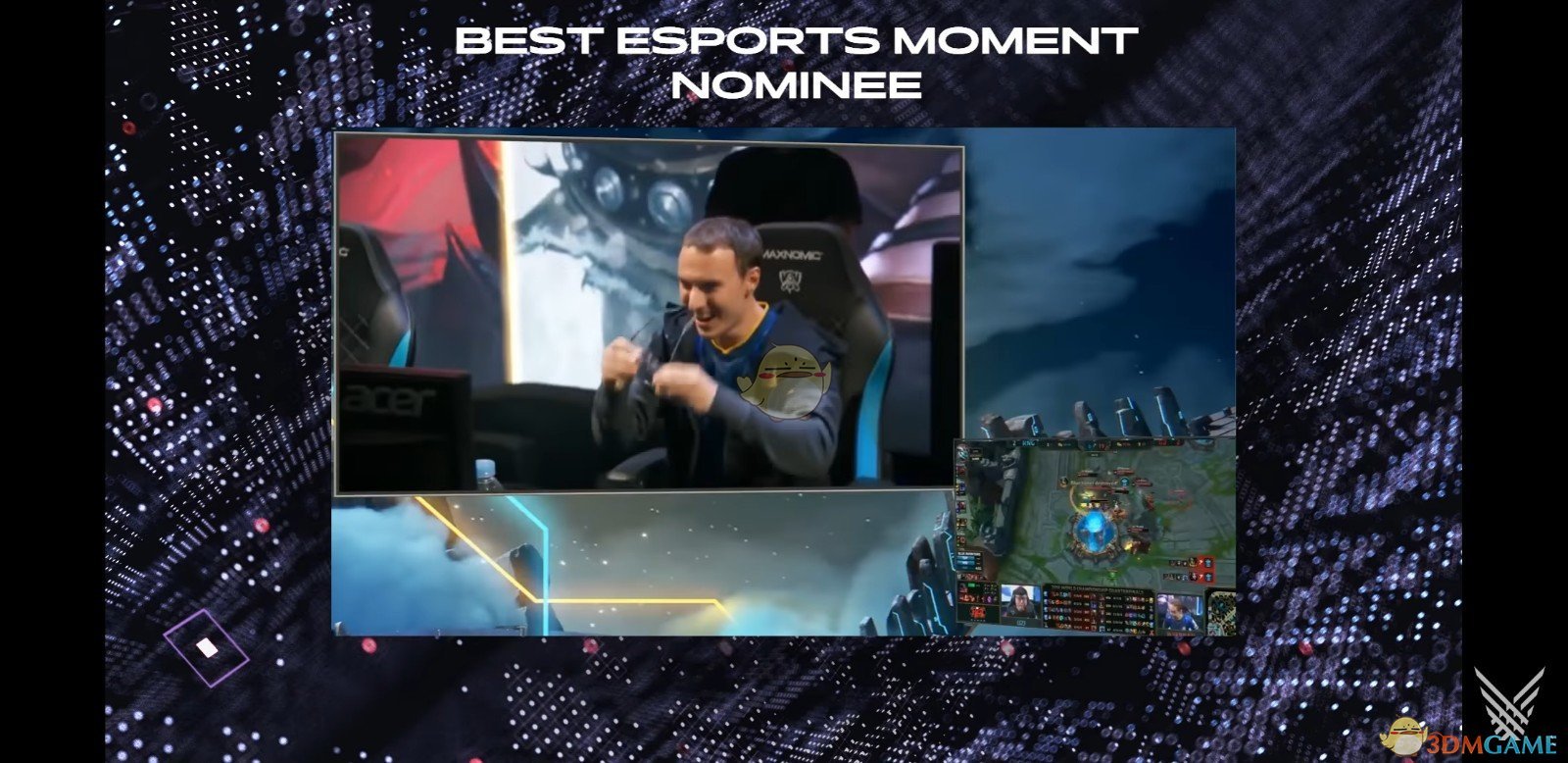 UZI入选TGA最佳电竞选手提名 英雄联盟游戏获11项奖项提名