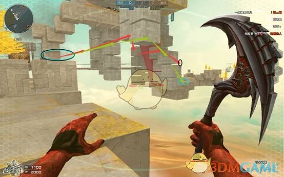 CF穿越火线30人生化模式二段跳攻略