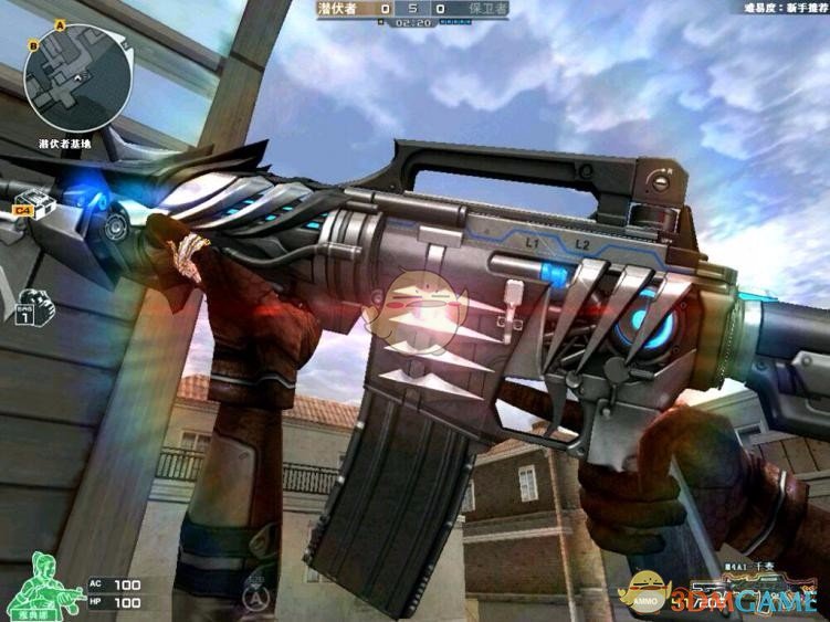 《CF》体验服新枪M4A1末世帝王评测