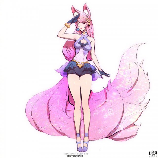 《LOL》超人气KDA女团原画正式公布