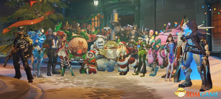 《守望先锋》2018圣诞节活动12月12日上线