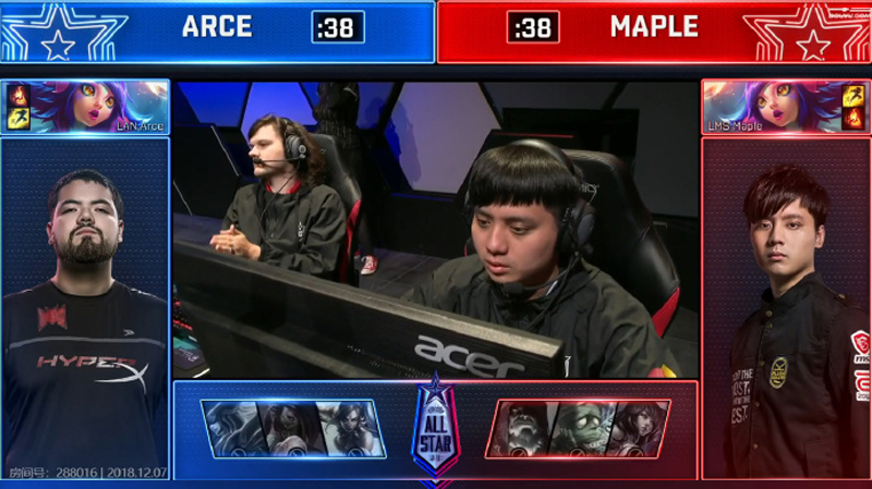 2018全明星赛1V1淘汰赛DAY1：Uzi、faker携手晋级