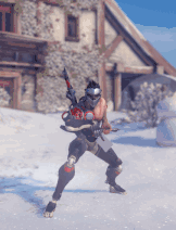 《守望先锋》2018雪国仙境皮肤姿势喷漆大全