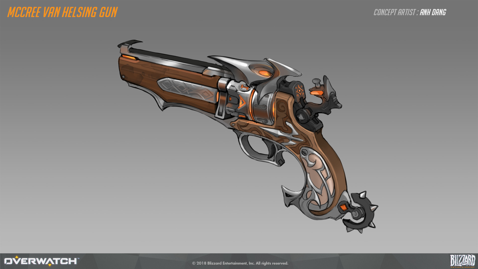 《OW守望先锋》雪国仙境皮肤设定图公布