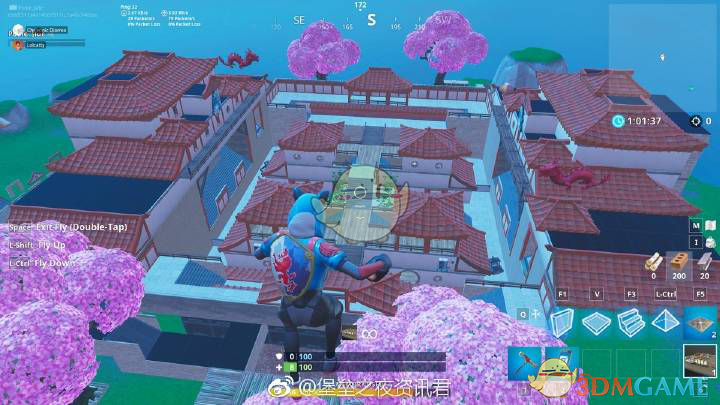 《堡垒之夜》嗨皮岛建筑大师作品欣赏