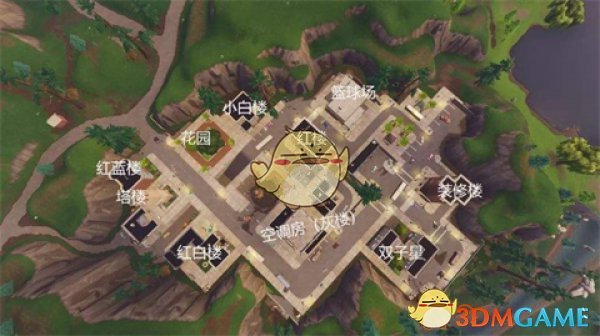 《堡垒之夜》斜塔小镇红楼打法教学