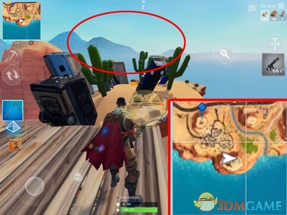 《堡垒之夜》第七赛季第六周隐藏星位置地图