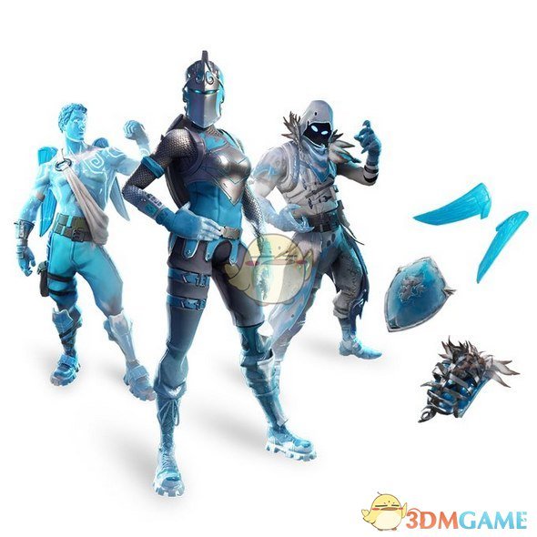 《堡垒之夜》冰冻传说系列皮肤首次曝光