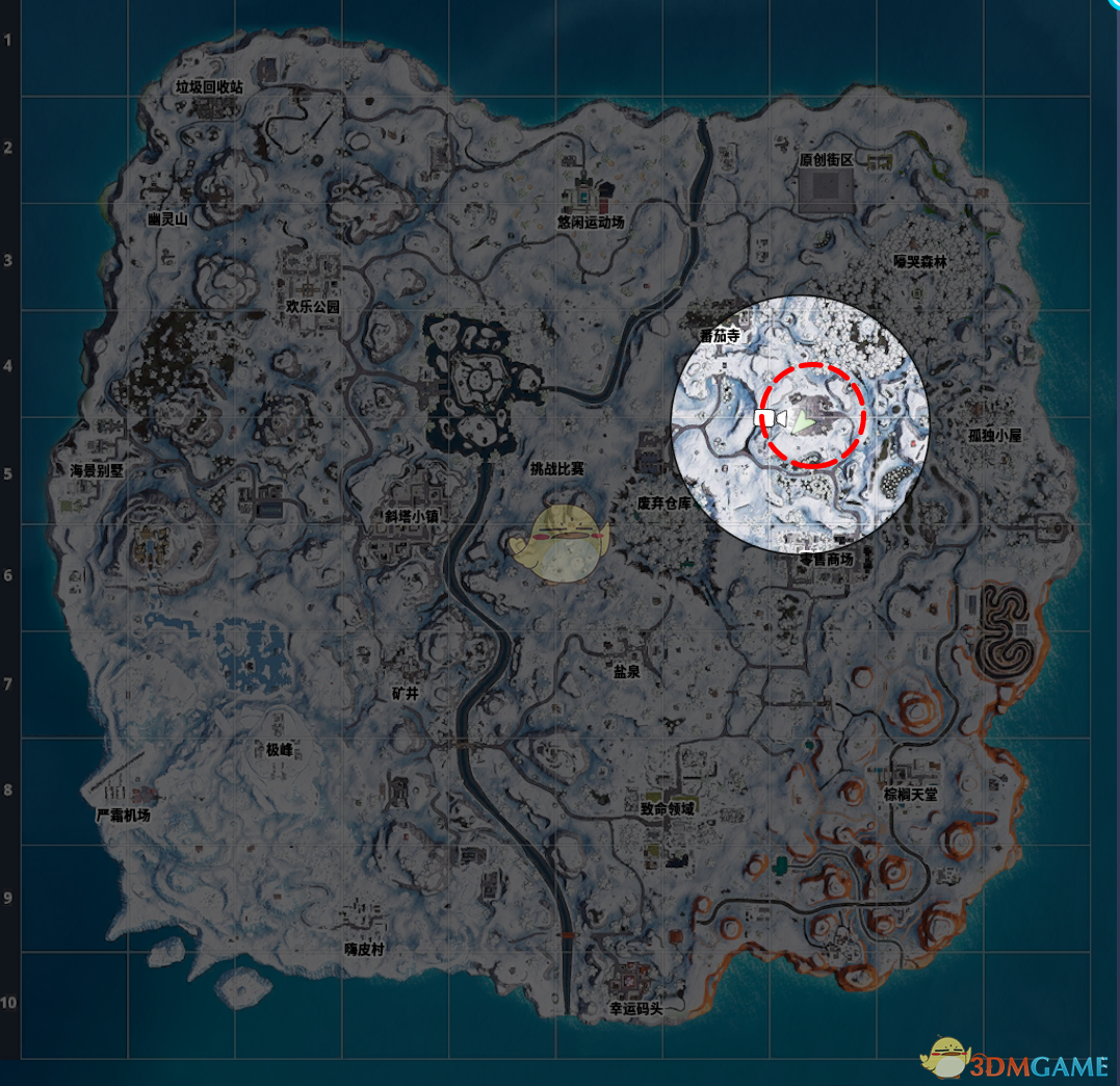 《堡垒之夜》集装箱区域打法教学