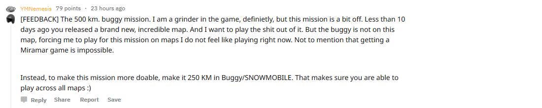 玩家狂喷通行证任务不合理，绝地求生社区经理发推寻求意见