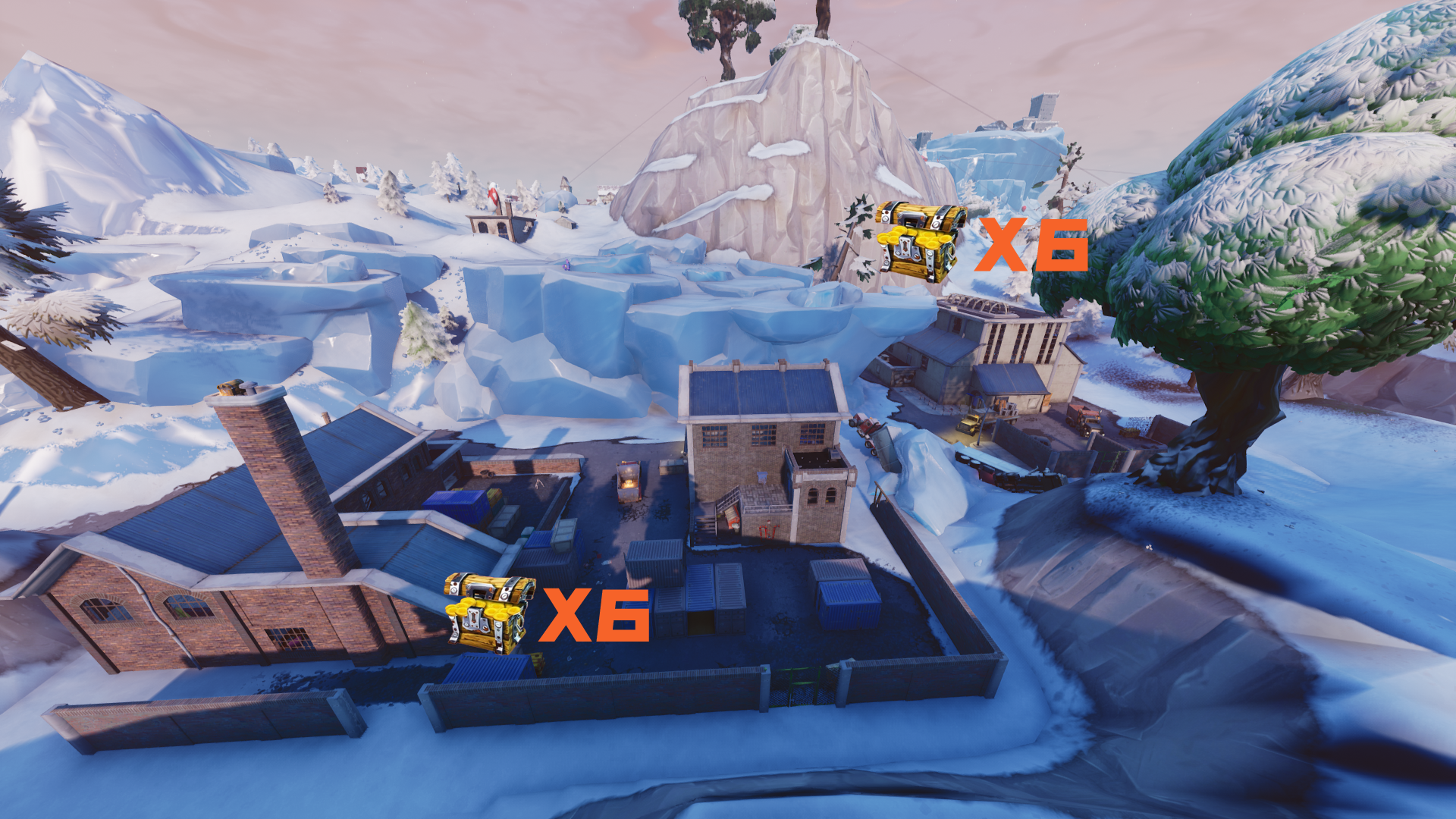 《堡垒之夜》野区资源点介绍