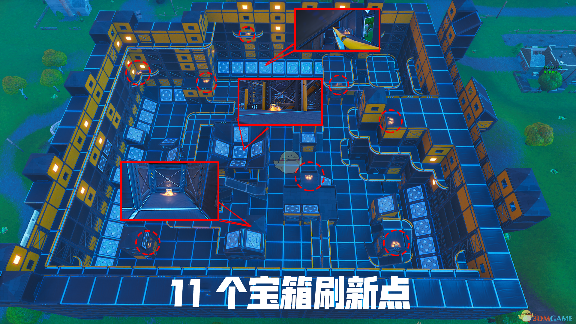 《堡垒之夜》1月10日原创街区更新 跳板工厂打法攻略