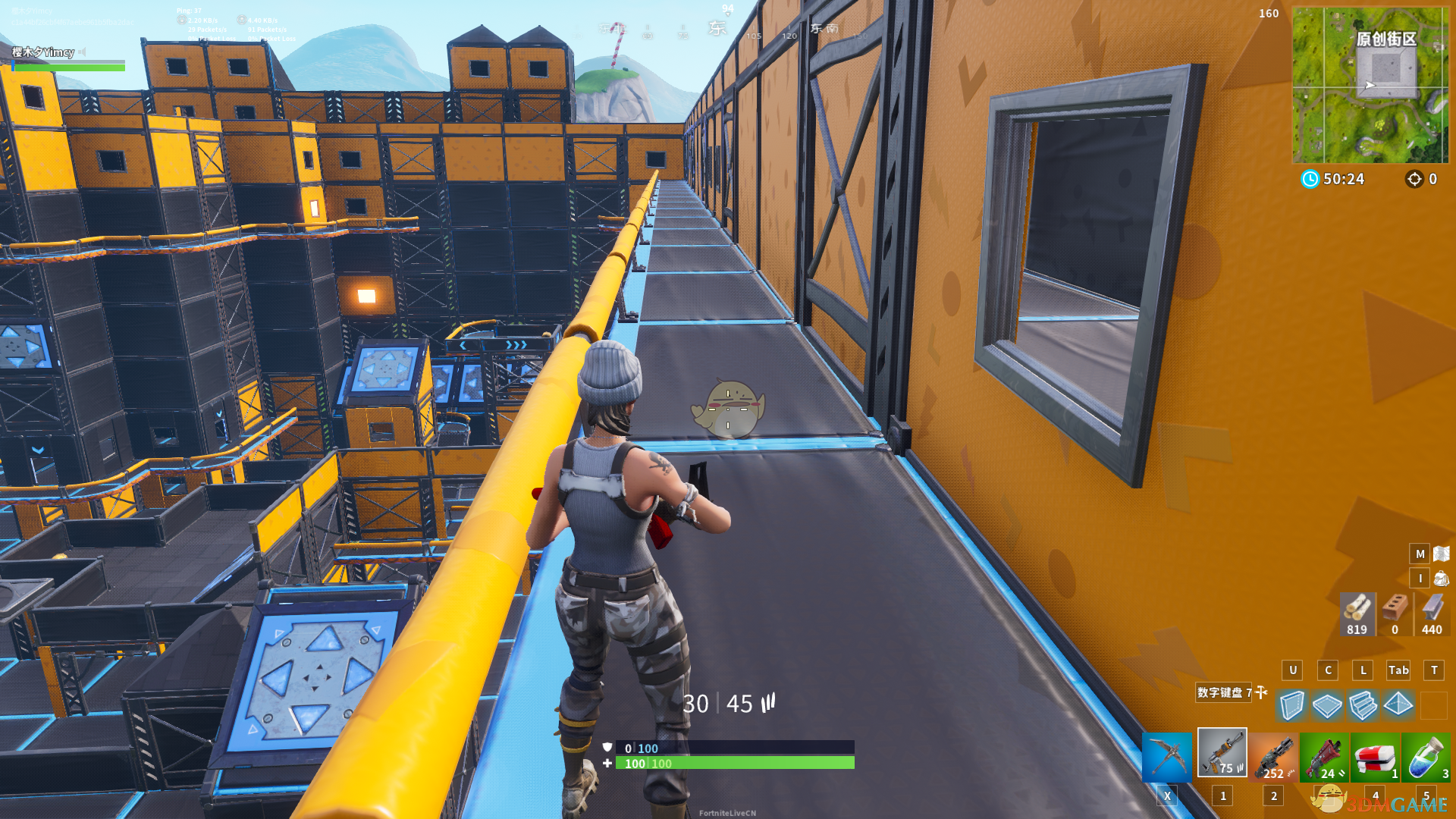 《堡垒之夜》1月10日原创街区更新 跳板工厂打法攻略