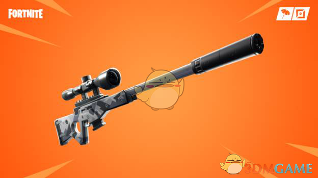 《堡垒之夜》新武器消音狙击步枪玩法攻略