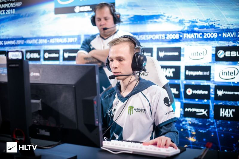 《CS:GO》HLTV评选2018年度TOP 20职业选手：EliGE（15）