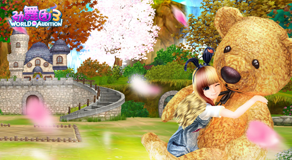 樱花乱舞春色浓 《劲舞团3》迎版本更新