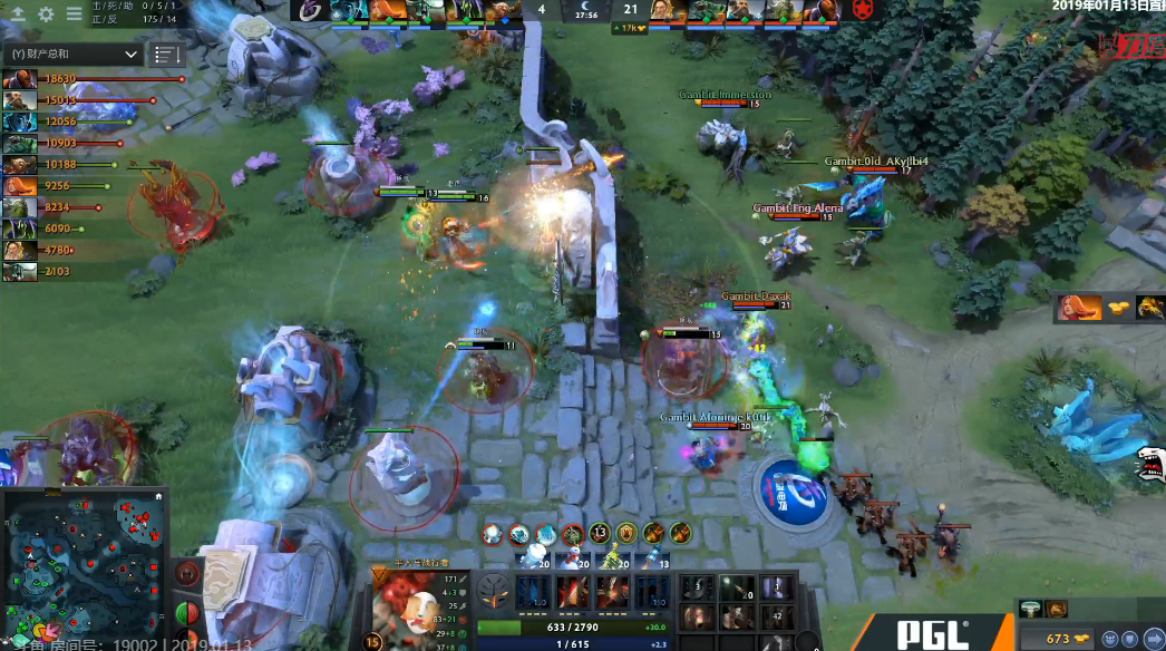 KG双超神依旧回天乏力，Gambit成功晋级Minor决赛