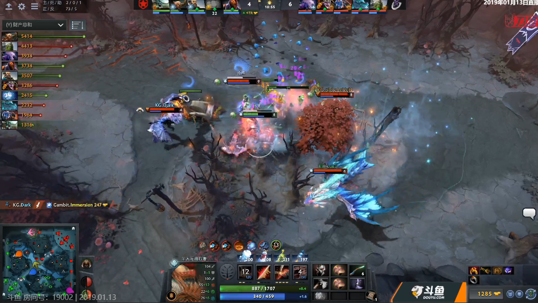 KG双超神依旧回天乏力，Gambit成功晋级Minor决赛