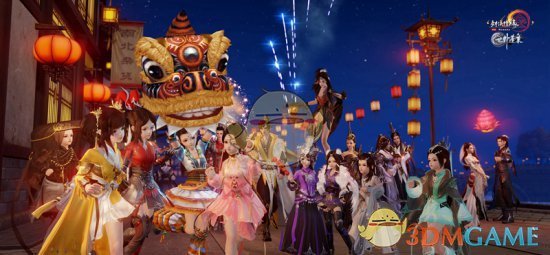 《剑网3》2019春节活动预告 猪年宠物登场