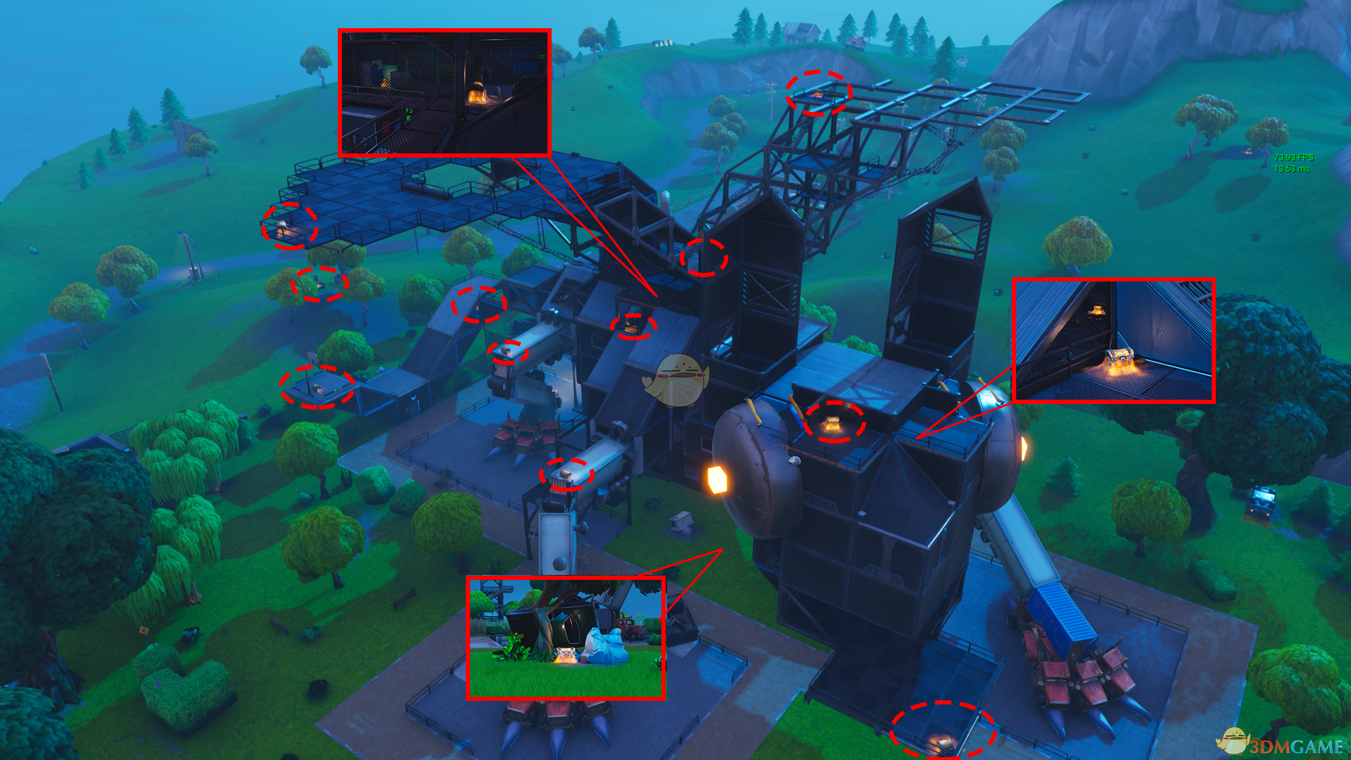 《堡垒之夜》7.20原创街区更新 巨型机械蜻蜓登场