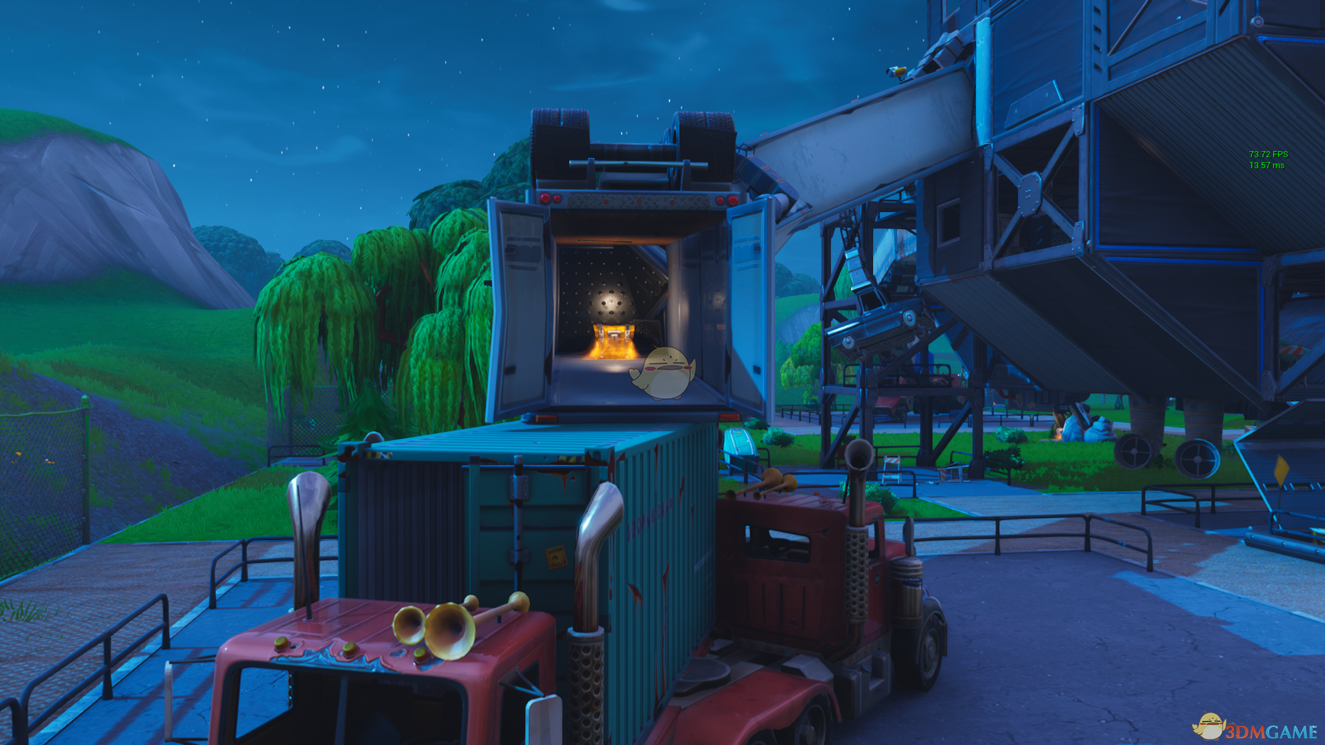 《堡垒之夜》7.20原创街区更新 巨型机械蜻蜓登场