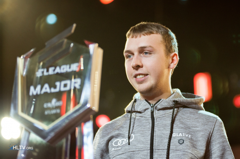 《CS:GO》HLTV评选2018年度TOP 20职业选手：gla1ve（8）