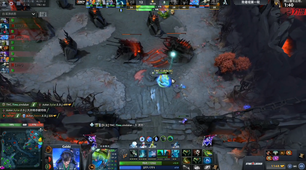 Aster生死BO1不敌残阵TNC，五连败提前告别重庆Major