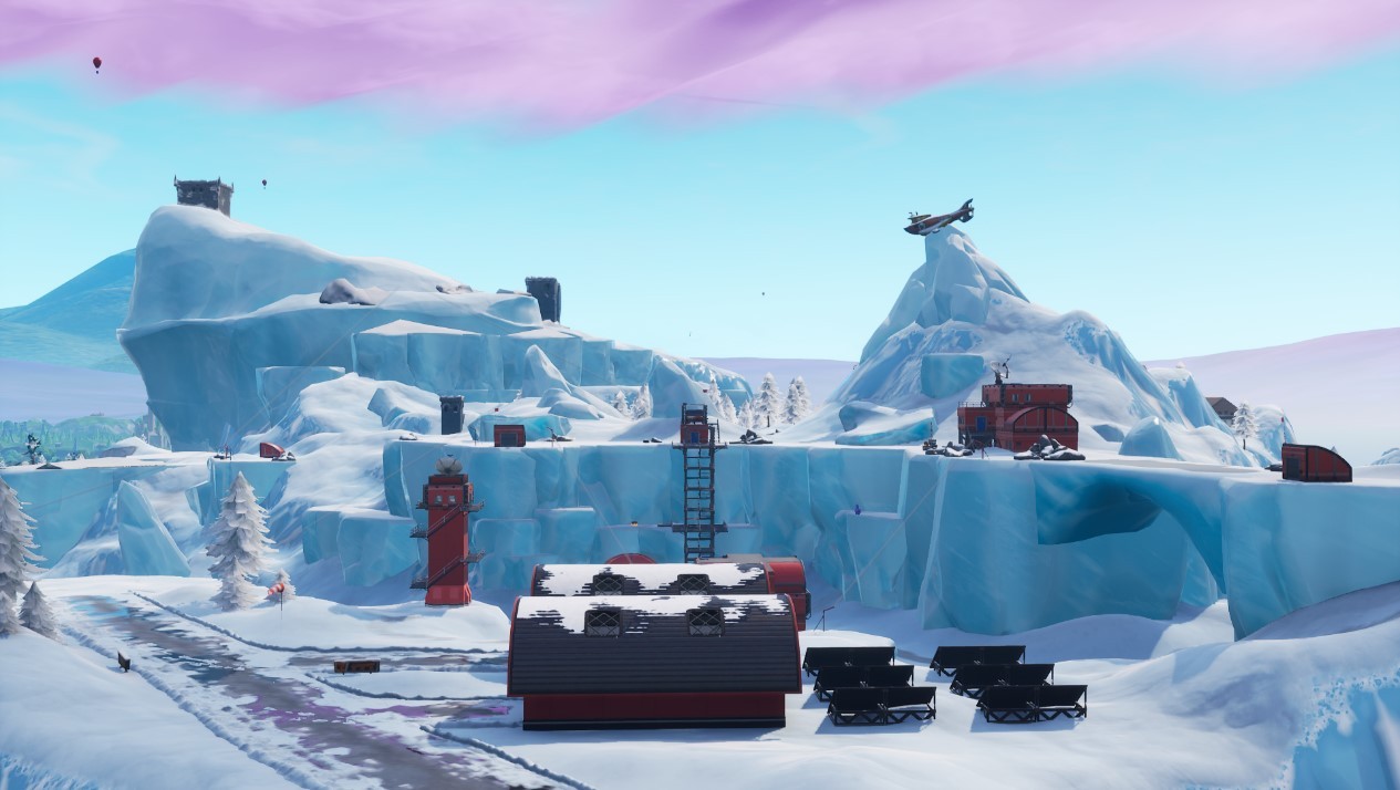 《堡垒之夜》雪原地图打法攻略